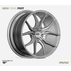 OEMS FS17 19x8.5 ET42 19x9.5 ET40 5x112 SILVER POLISHED